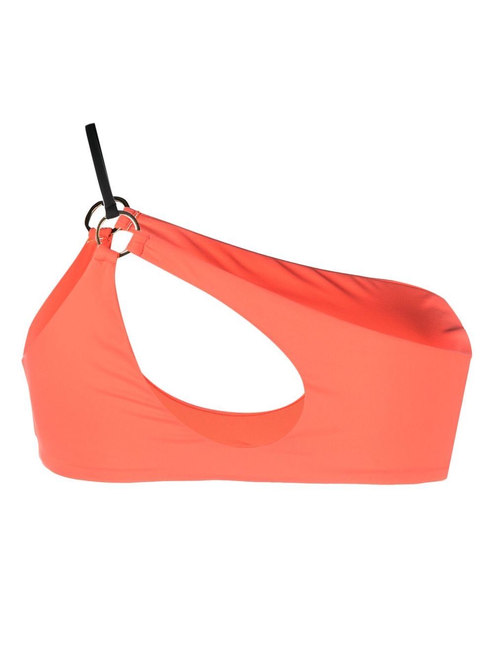 Roberto Cavalli Asymmetrische bikinitop - Oranje