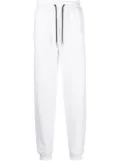 Roberto Cavalli logo-print cotton track pants - White