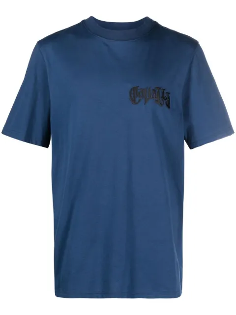 Roberto Cavalli embroidered logo T-shirt