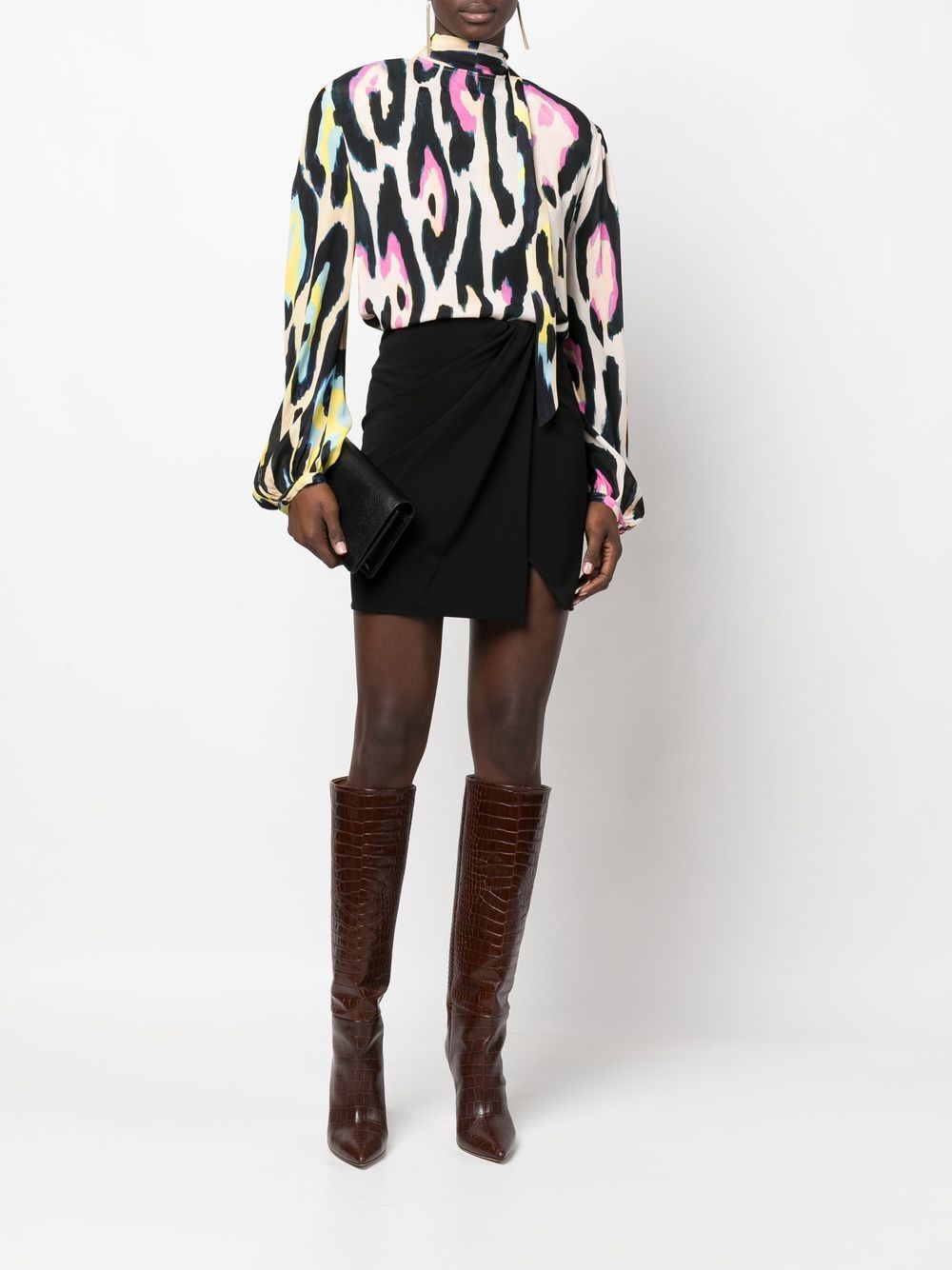 Roberto Cavalli Leopard Print long-sleeve Shirt - Farfetch