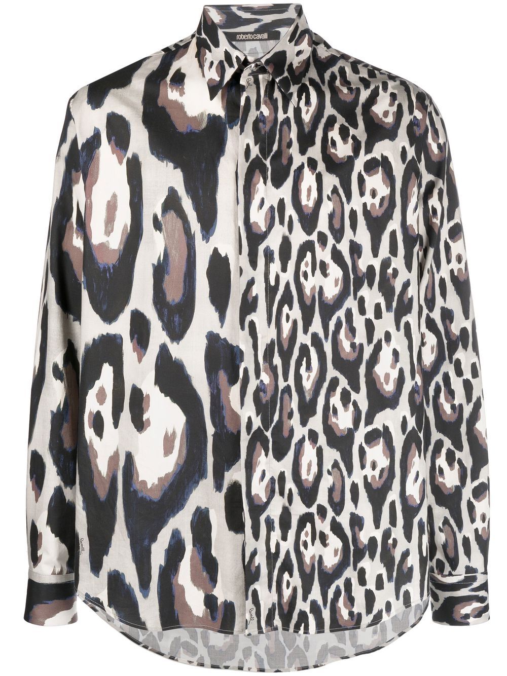 Roberto Cavalli jaguar-print Cotton Shirt - Farfetch