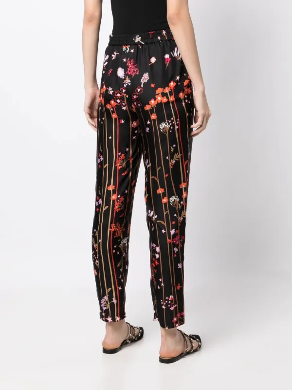 VIP【関税送料無料】希少 Valentino Silk Pants High-rise silk palazzo pants in pink - Valentino | Mytheresa