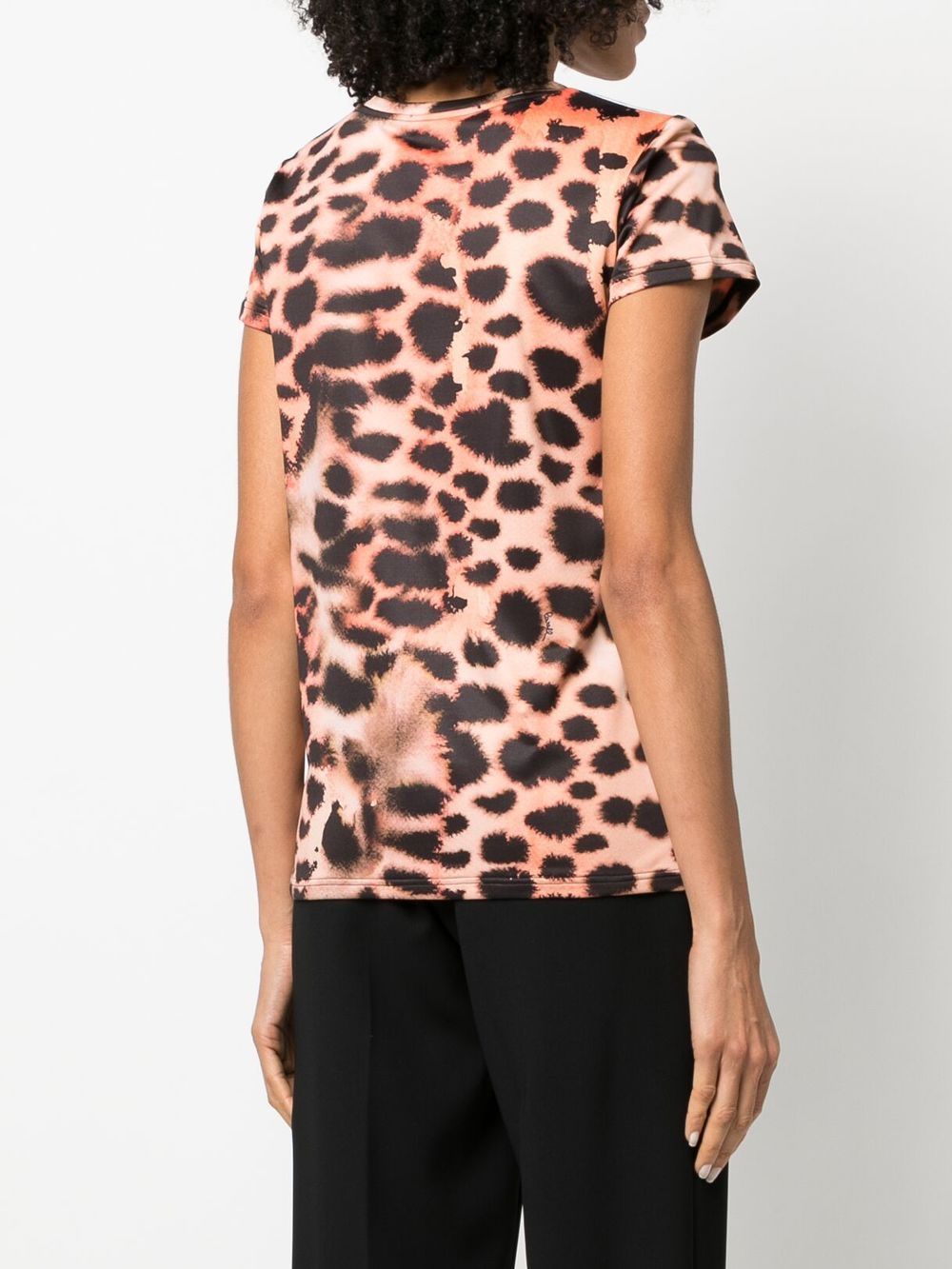 Roberto Cavalli leopard-print t-shirt - Farfetch