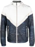 Roberto Cavalli animal-print zipped jacket - Blue