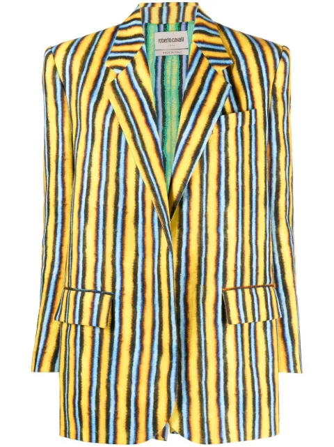 Roberto Cavalli blazer a rayas