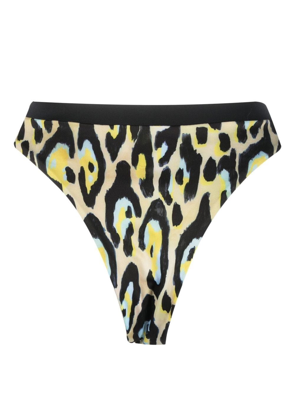 Image 2 of Roberto Cavalli jaguar-print bikini bottoms
