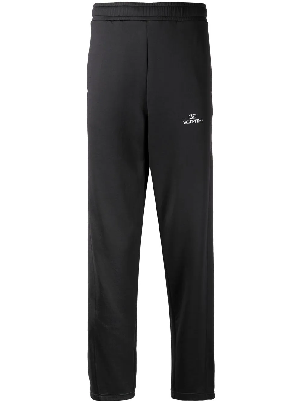 

Valentino logo-print slip-on track pants - Black