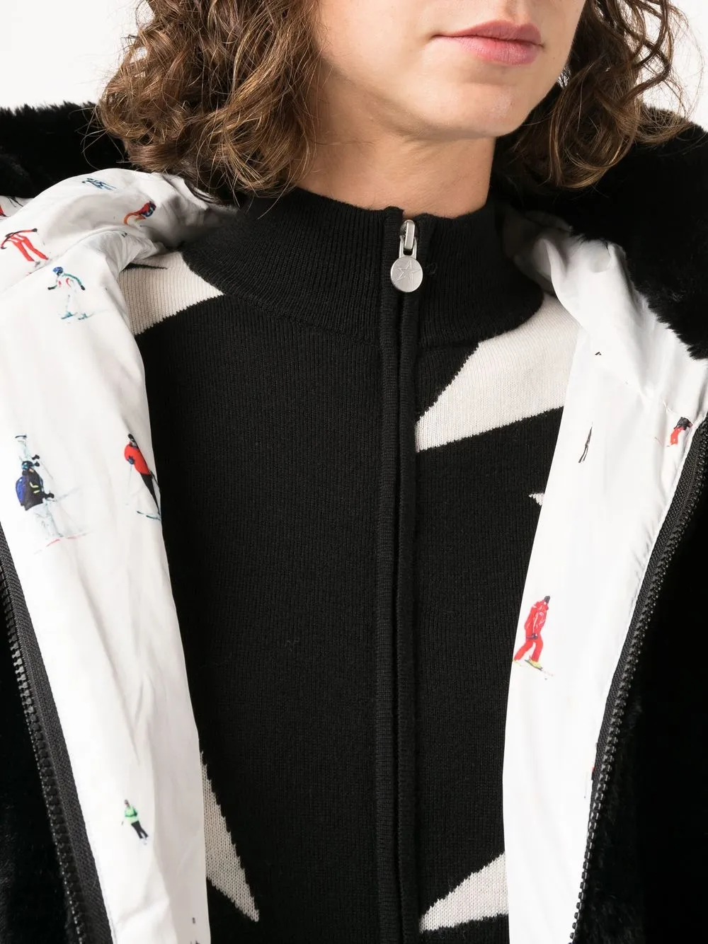 Perfect Moment Panelled zipup Hooded Jacket Farfetch