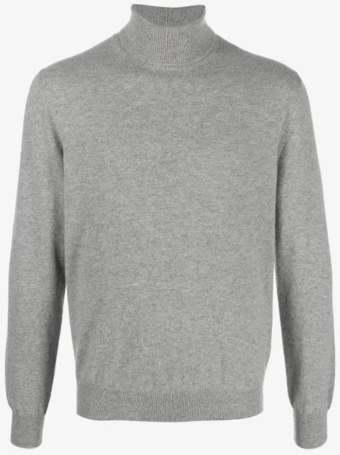Corneliani cashmere roll-neck jumper