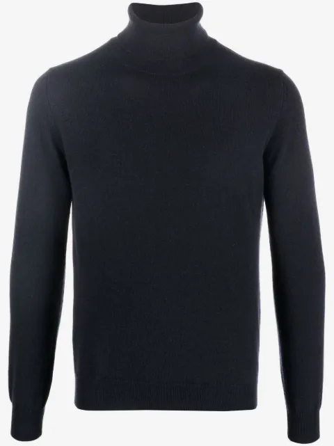Corneliani long-sleeve roll-neck jumper