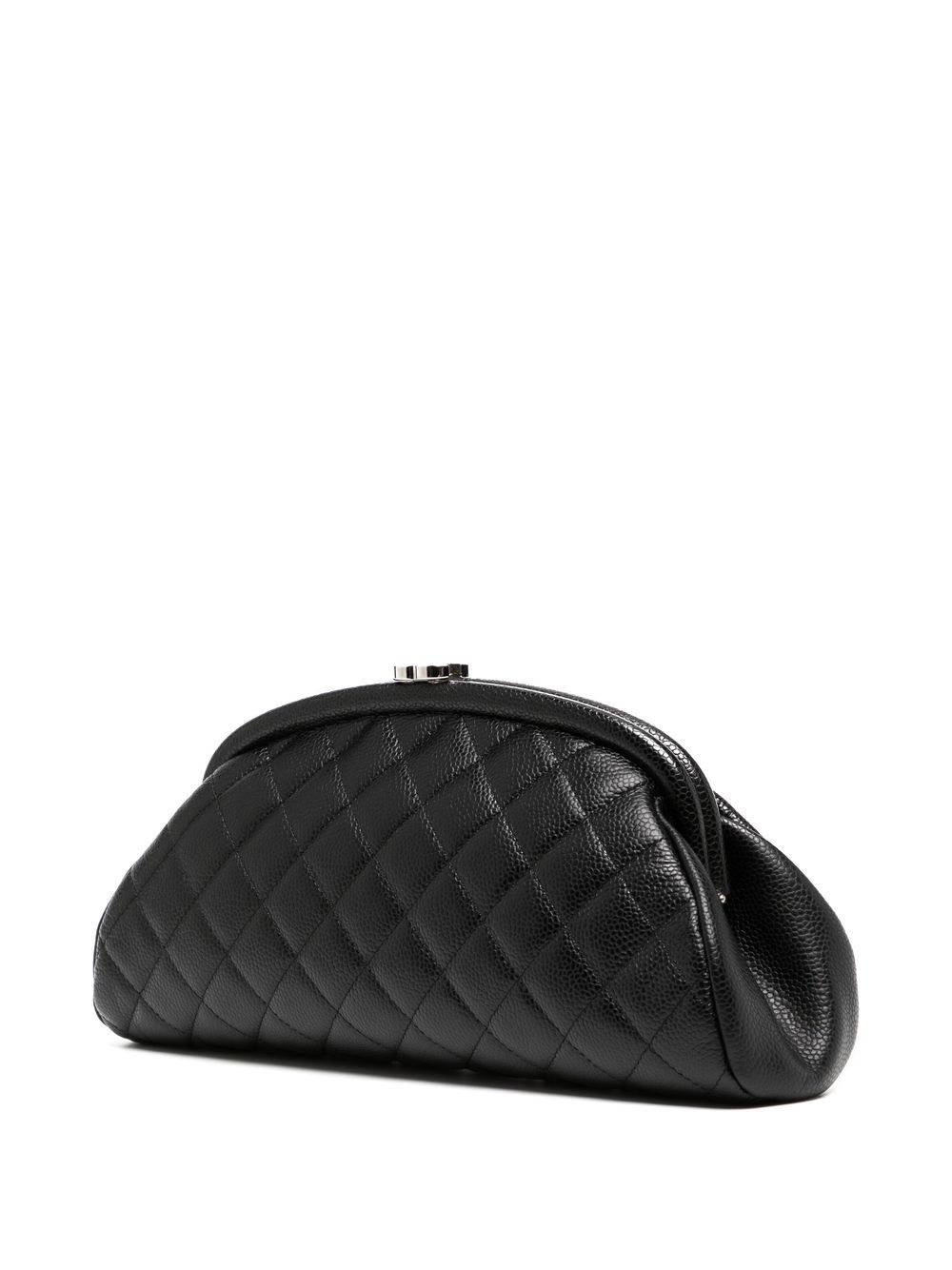 Cheap HOT SALE CHANEL 2007 CC diamond-quilted clutch bag Women