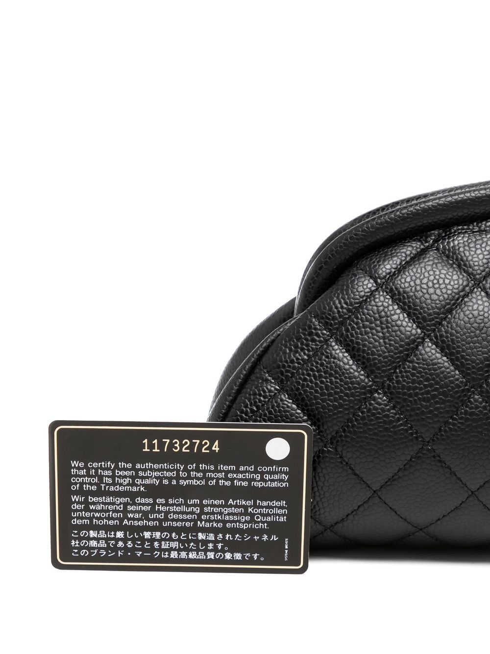 Cheap HOT SALE CHANEL 2007 CC diamond-quilted clutch bag Women