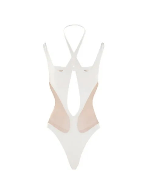 Mugler sheer panel bodysuit
