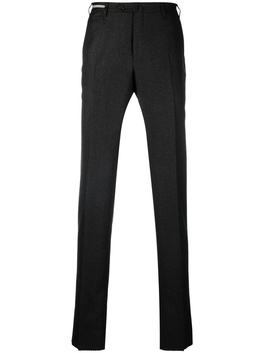 Corneliani straight-leg wool trousers - Grey