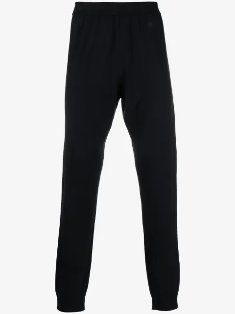 Corneliani jersey-knit track pants