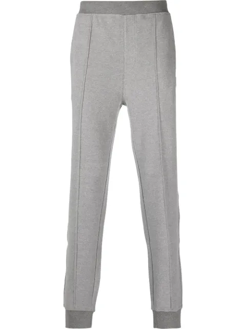 Corneliani joggers tapered con parche del logo