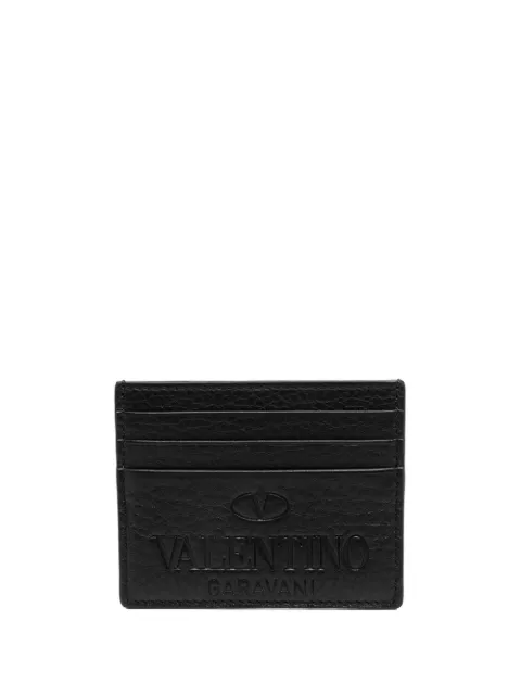 Valentino Garavani tarjetero con logo en relieve