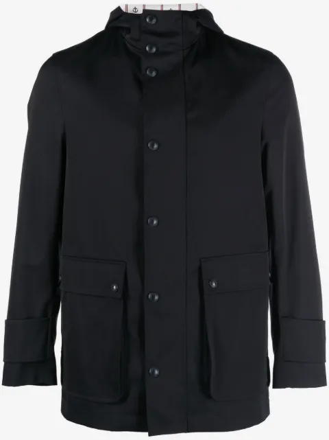Thom Browne hooded parka coat