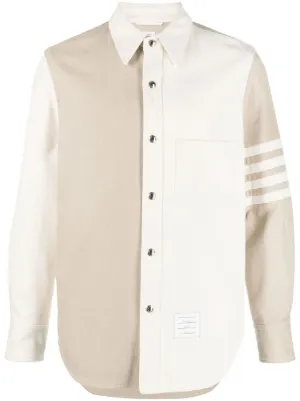 Thom Browne シアサッカー シングルジャケット | グレー | FARFETCH JP