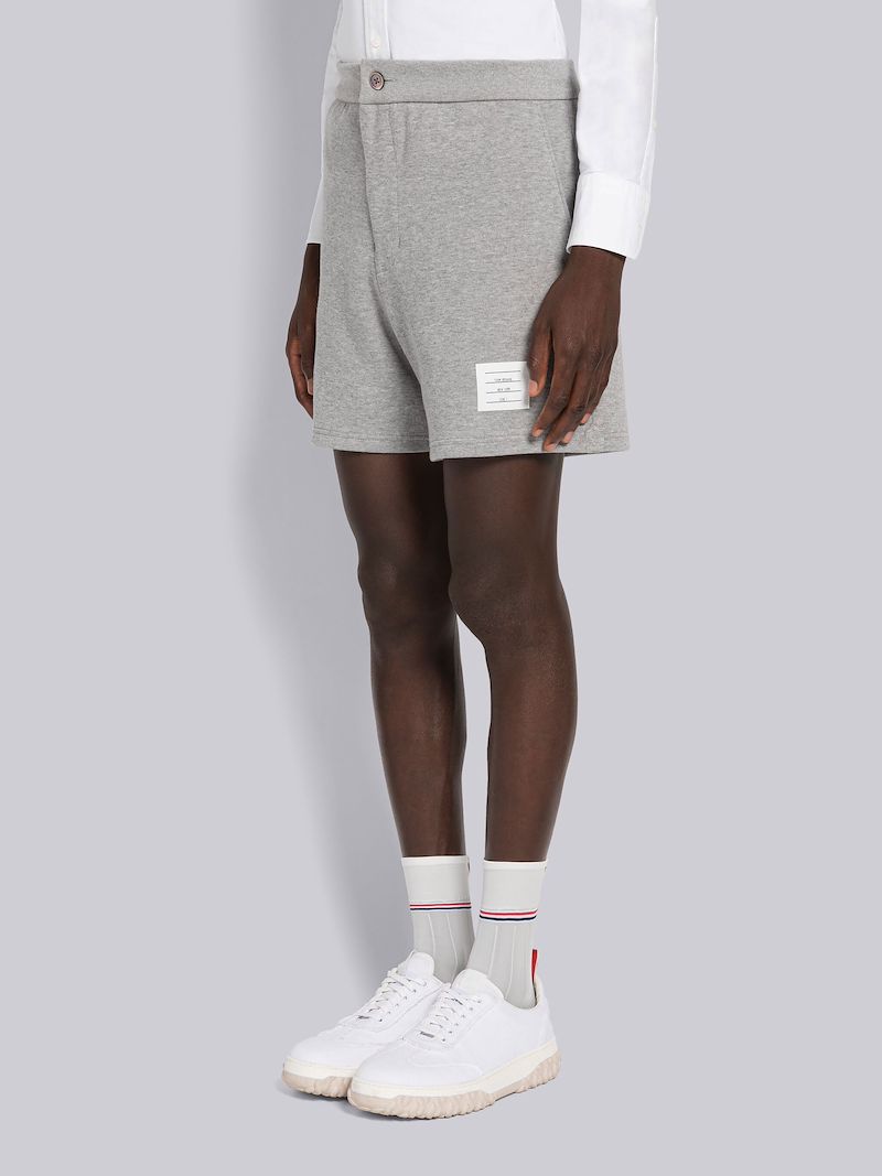 Cotton Interlock Mid Thigh Summer Short Thom Browne Official