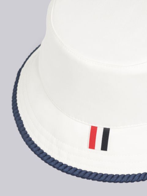 100％安い Thom Browne Down Reversible Check Striped Hat Bucket