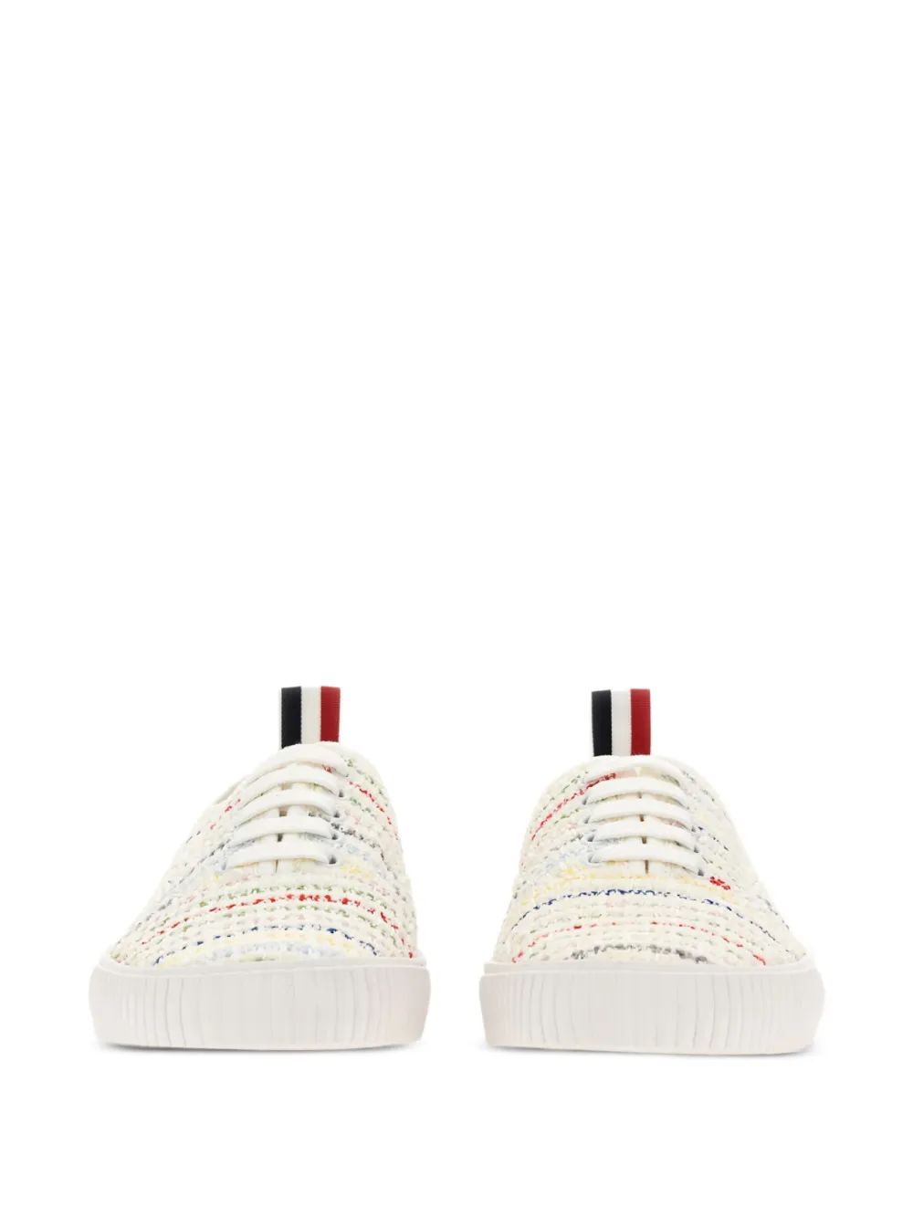 Thom Browne Heritage seersucker tulle sneakers | سنيكرز بدون رقبة | Image 2
