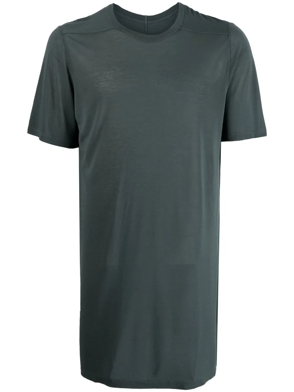 

Rick Owens playera larga con cuello redondo - Verde