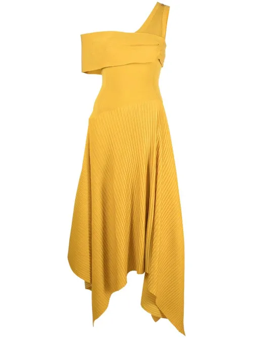 Robe Sundance longue à design asymétrique - AZ FACTORY - Modalova