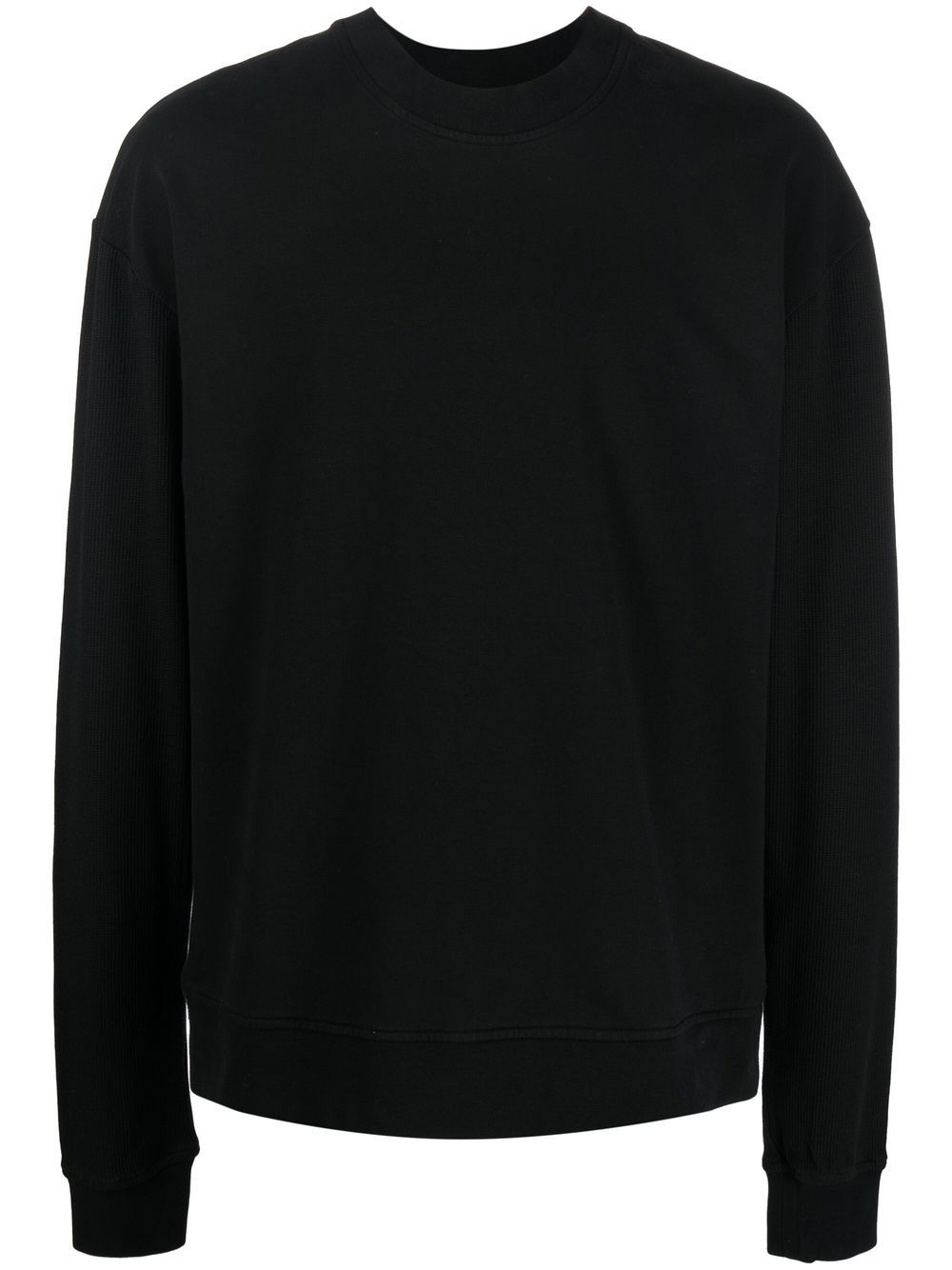 

Thom Krom long-sleeve crew-neck sweatshirt - Black