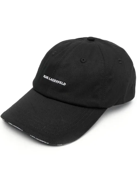 Karl Lagerfeld K/Essential logo baseball cap