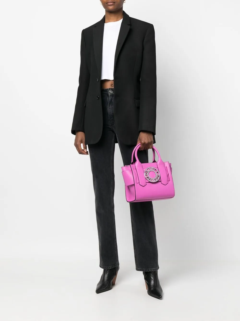 Karl Lagerfeld K/Disk kleine shopper - Roze