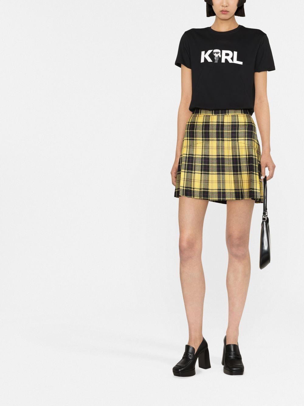 Karl Lagerfeld all-over Tetris Logo Polo Shirt - Farfetch