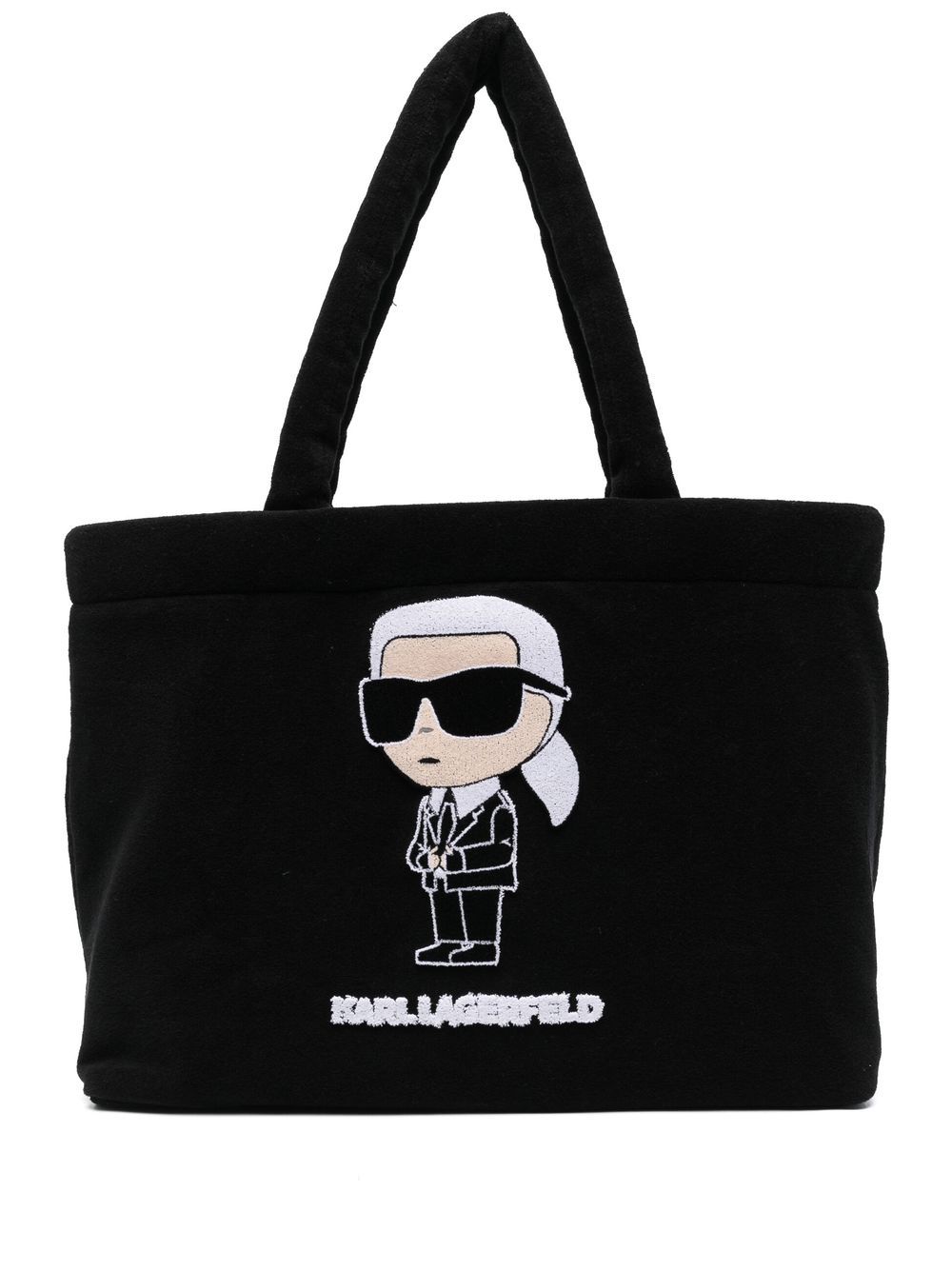 Karl Lagerfeld Ikonik logo-embroidered Tote Bag - Farfetch