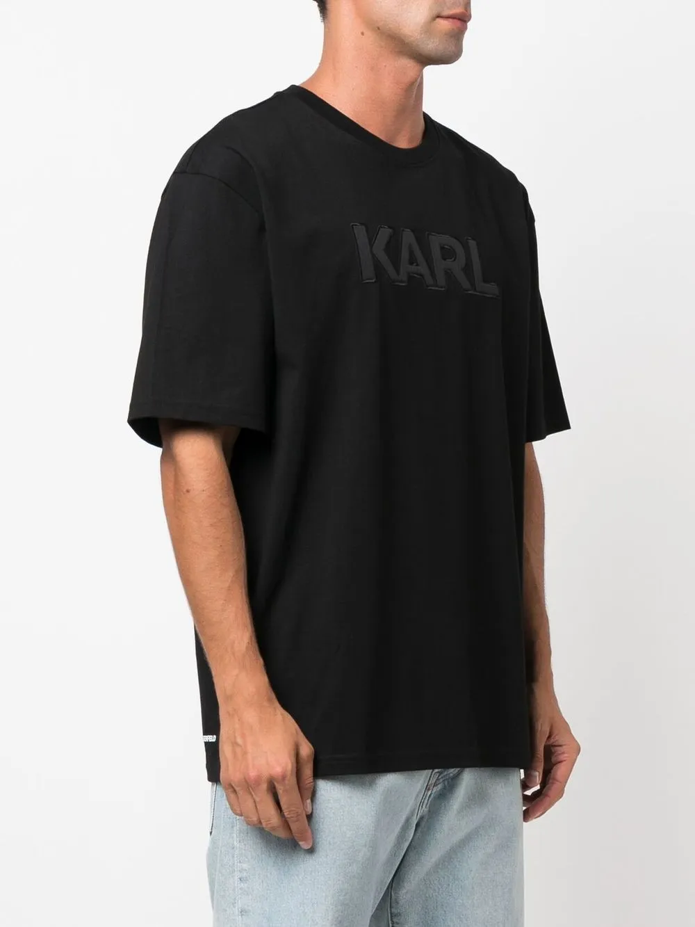 Karl kani clearance black t shirt