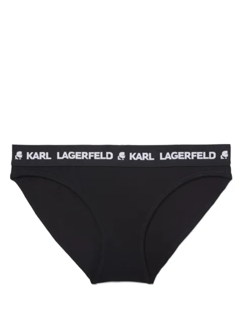 Karl Lagerfeld culotte à taille à logo