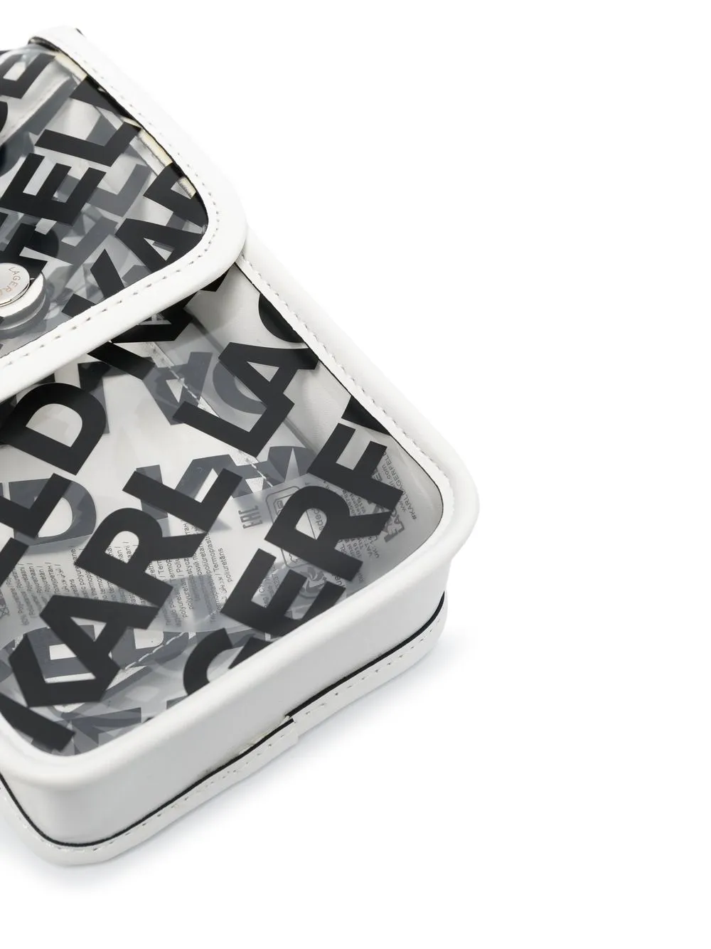 Karl Lagerfeld K/logo Beach Phone Pouch In Black ModeSens