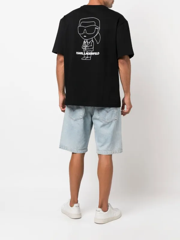 Karl Lagerfeld Ikonik 2.0 short-sleeved T-shirt - Farfetch