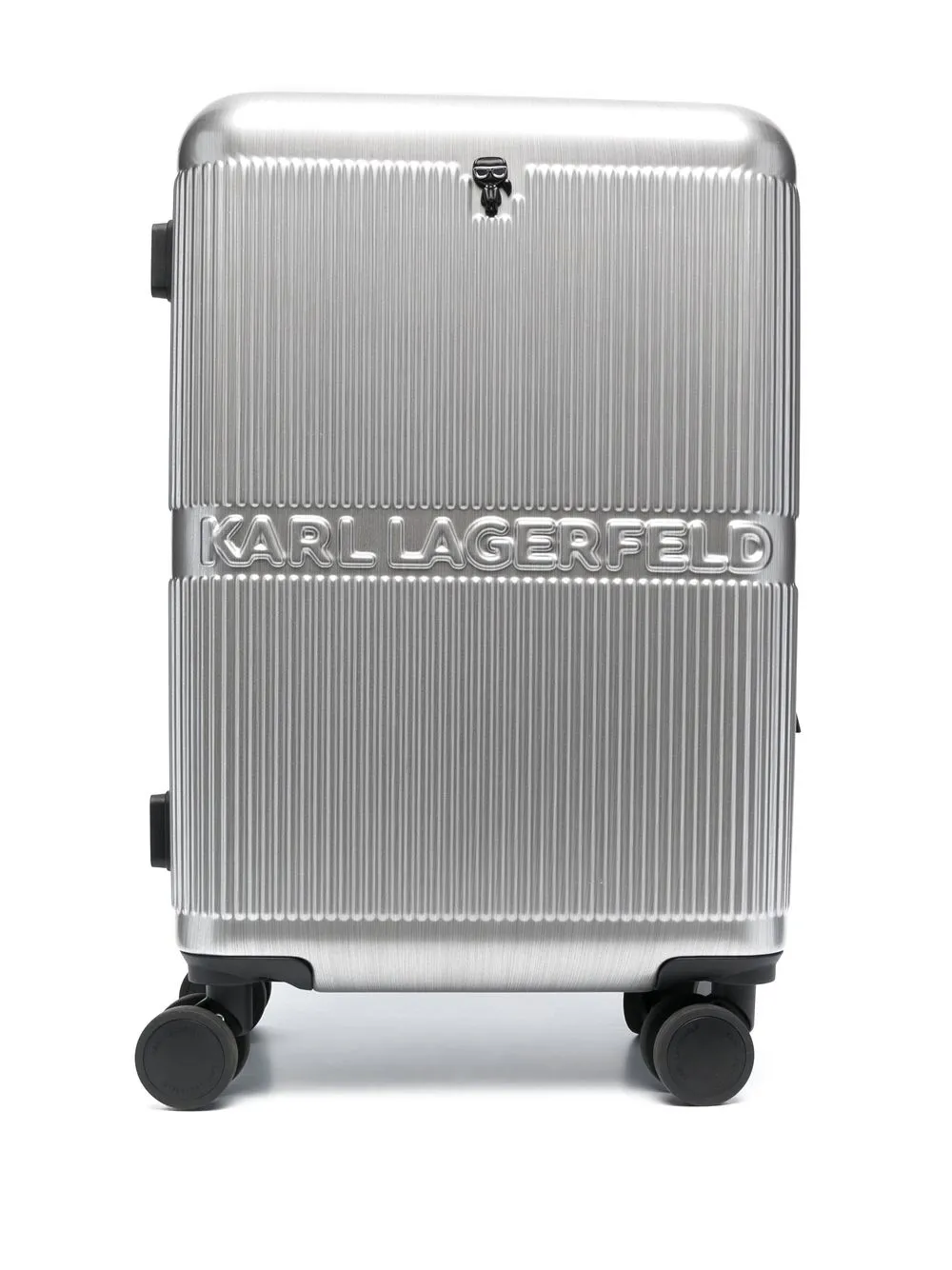 

Karl Lagerfeld K/Ikonik hardcase suitcase - Silver