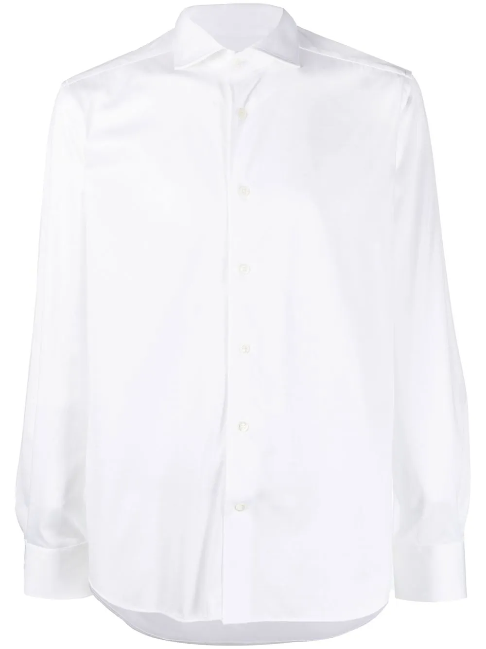 

Corneliani camisa manga larga - Blanco