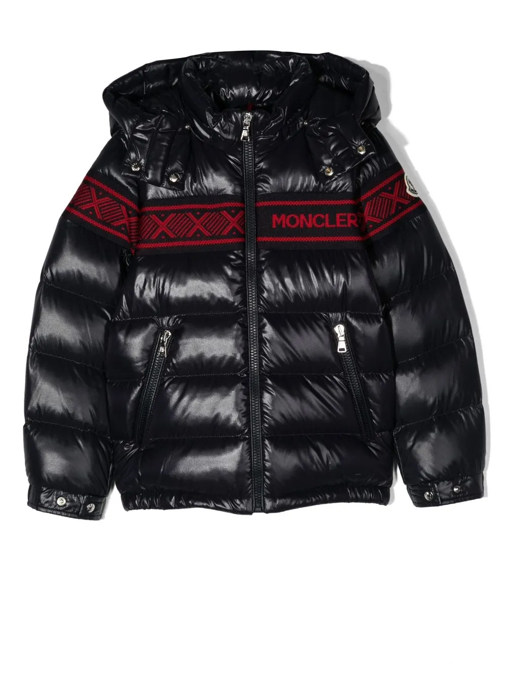 

Moncler Enfant padded down jacket - Blue