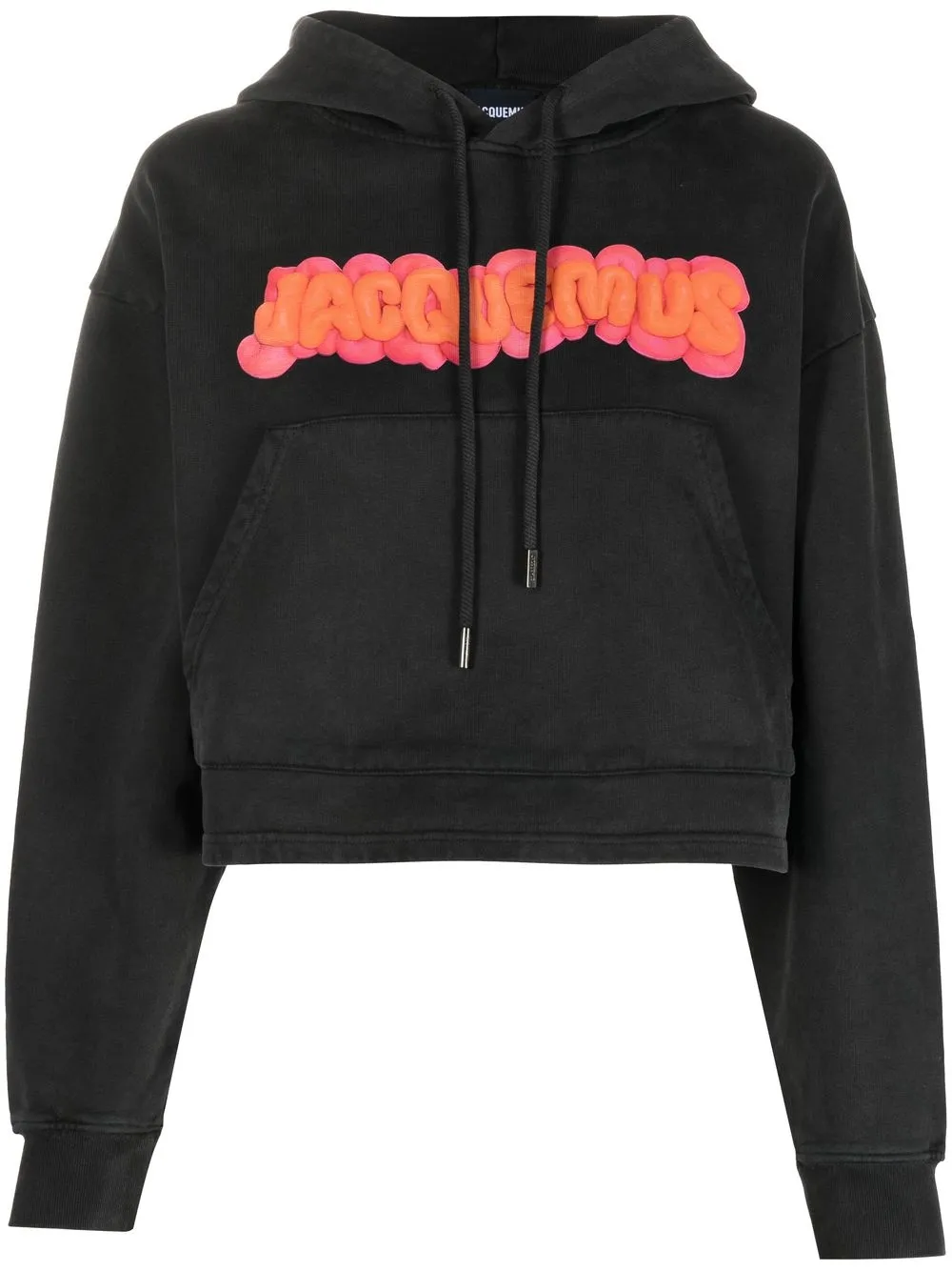 

Jacquemus Pate à Modeler cropped logo hoodie - Black