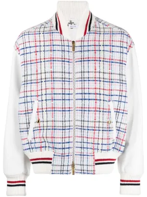 Thom Browne シアサッカー シングルジャケット | グレー | FARFETCH JP