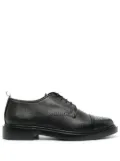 Thom Browne almond-toe Derby shoes - Black