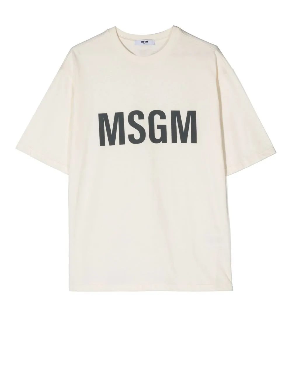 

MSGM Kids playera con logo estampado - Neutro