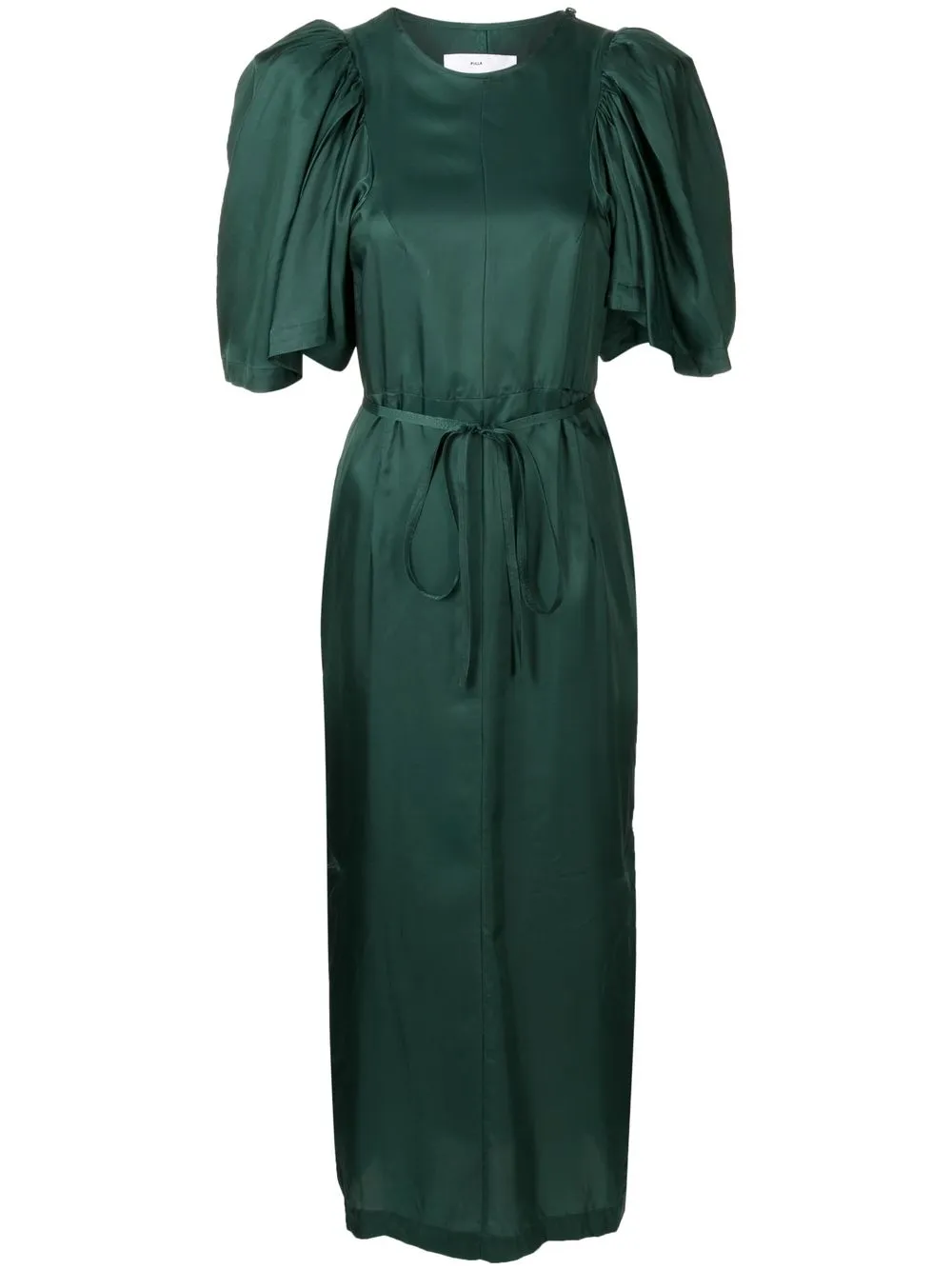 

Toga Pulla draped-sleeve long dress - Green