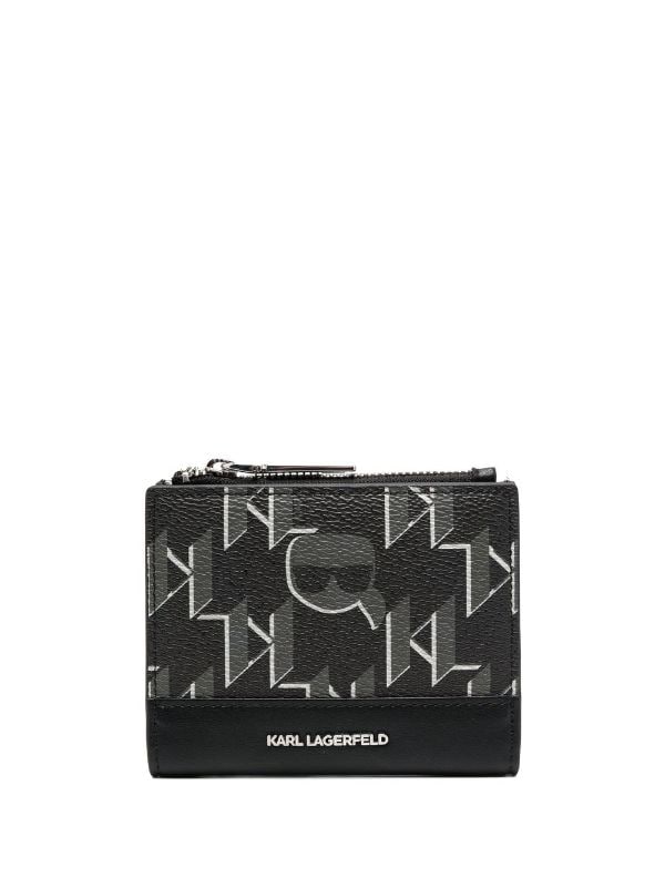 tafereel Raad Skalk Karl Lagerfeld K/Ikonik 2.0 Bifold Wallet - Farfetch