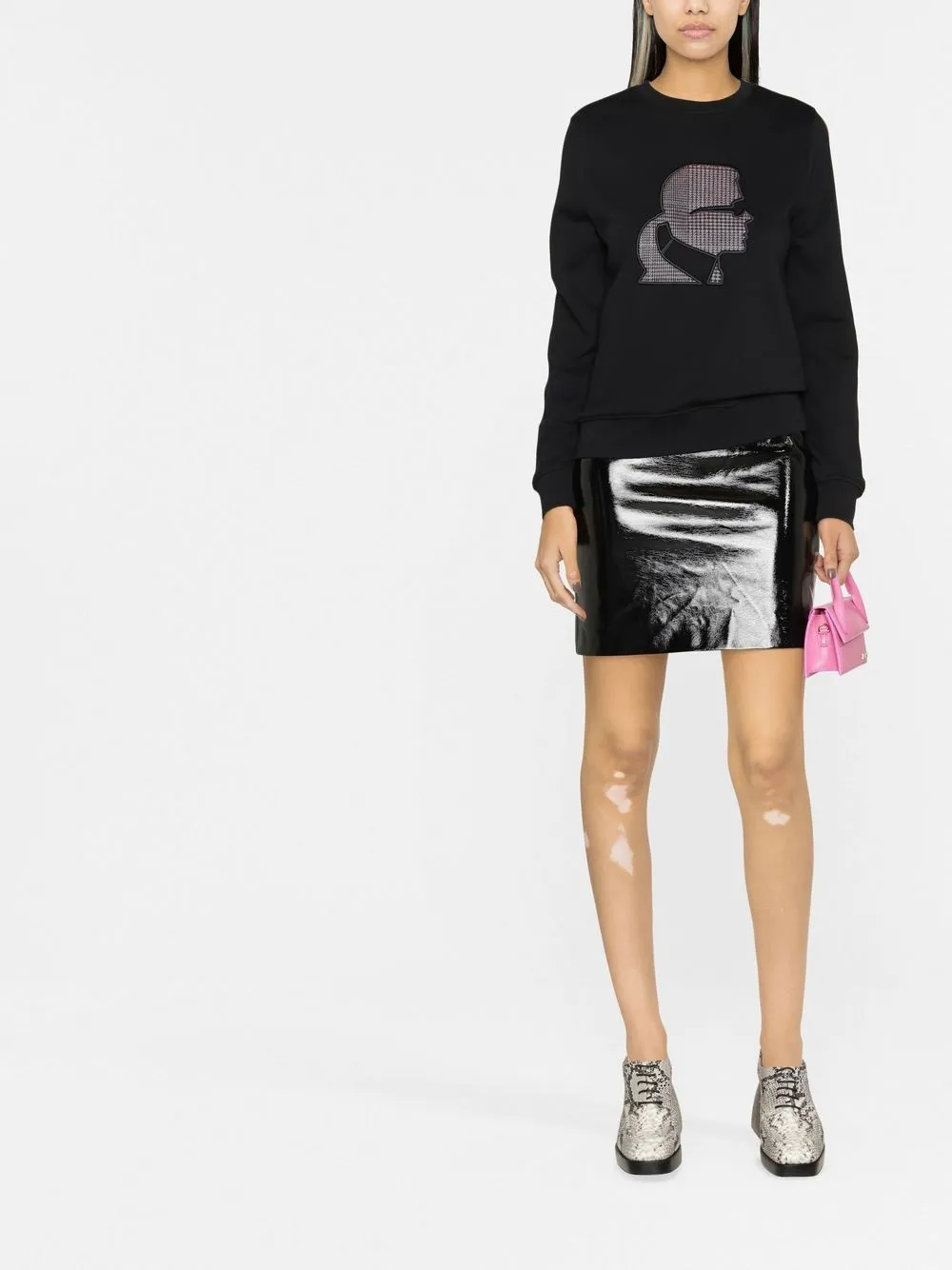 Karl Lagerfeld Karl Kameo sweater - Zwart