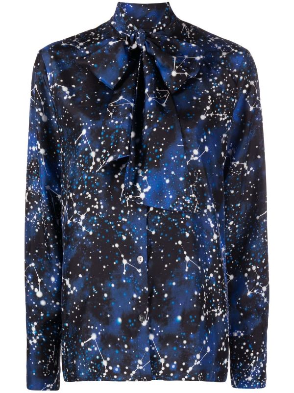 Blue Dress & Saint Laurent Bag - A Constellation