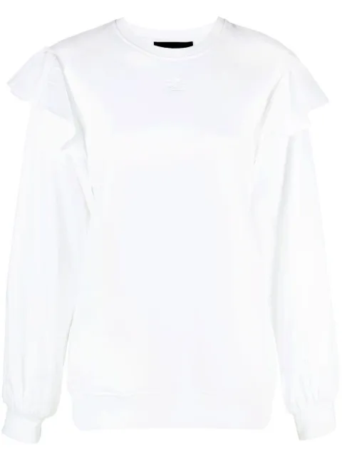 Karl Lagerfeld sudadera con volantes