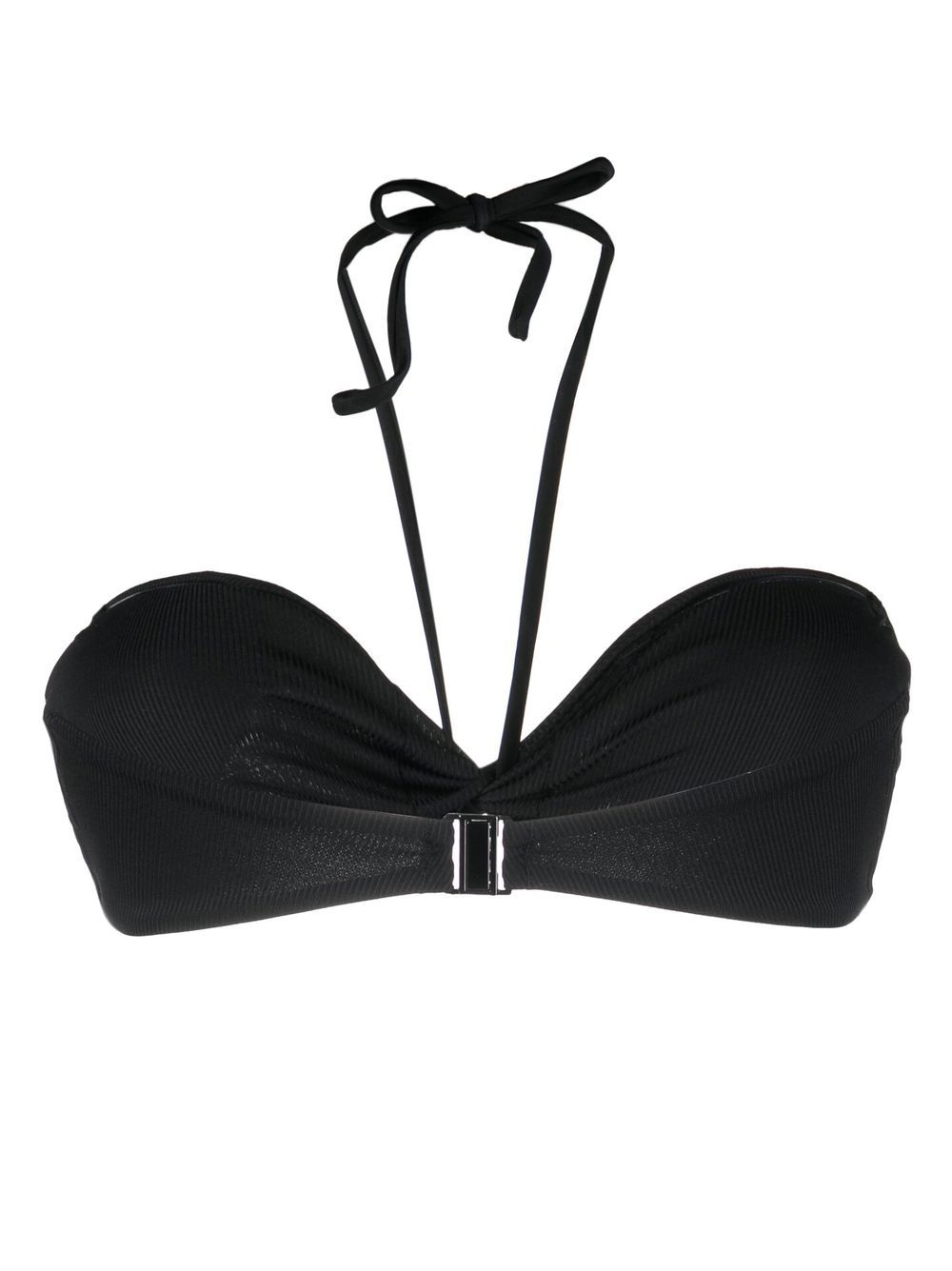 Karl Lagerfeld Bandeau bikinitop - Zwart